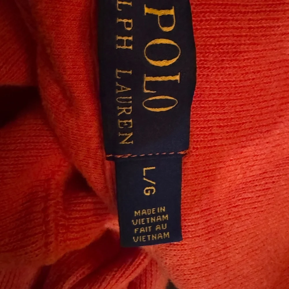 Polo by  Ralph Lauren size large 100% cotton sweater with long sleeves